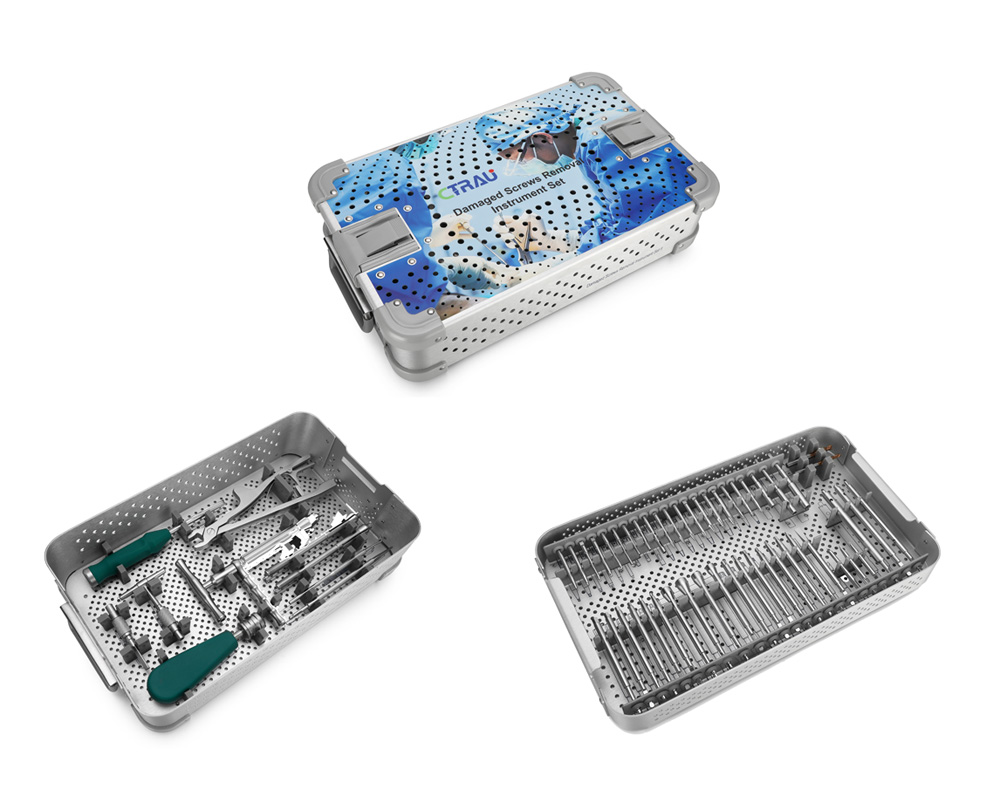 Damage/Broken Screw Removal Instrument Set ( Trauma System)